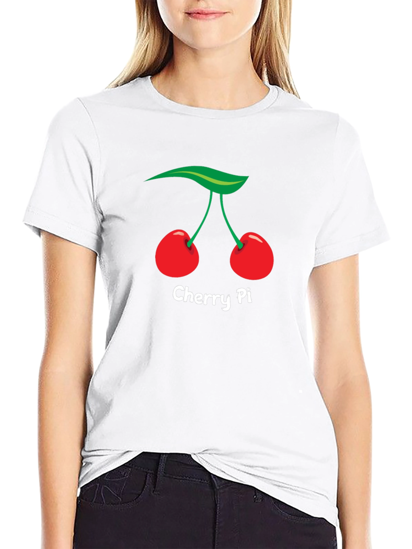 Cherry Pi Graphic Tee - Fun Pun T-Shirt
