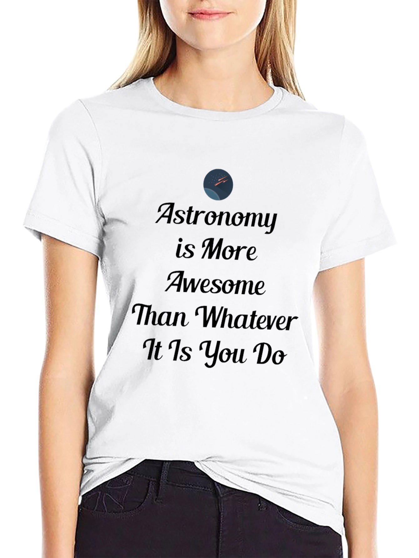 Astronomy is More Awesome Graphic Tee