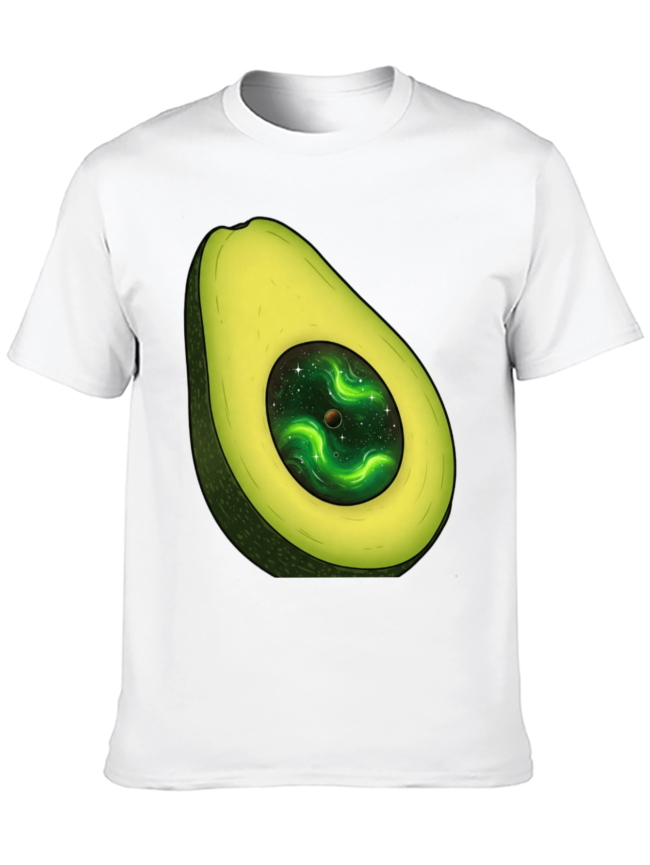 Avocado Galaxy T-Shirt - Stylish Unisex Graphic Tee