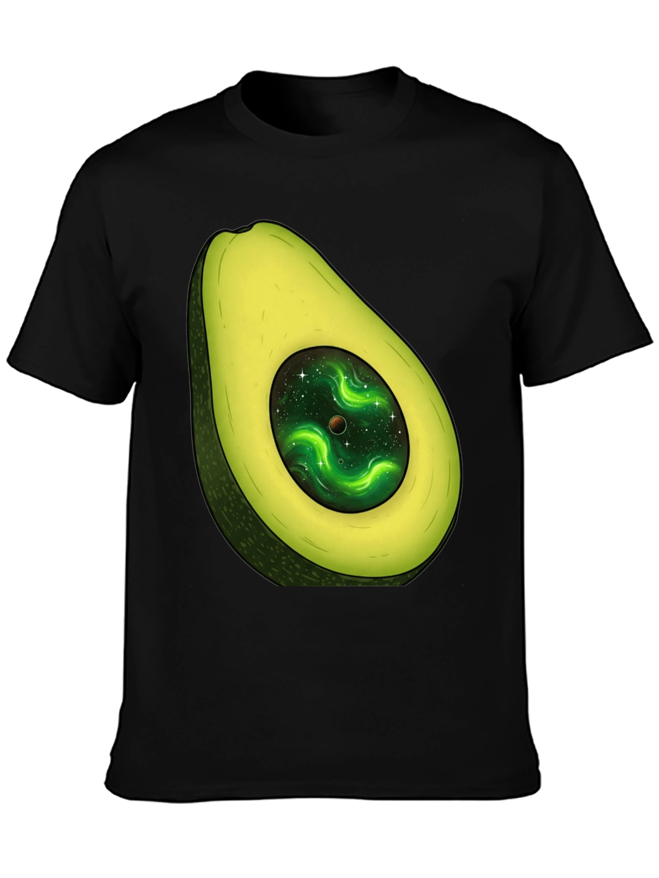 Avocado Galaxy T-Shirt - Stylish Unisex Graphic Tee