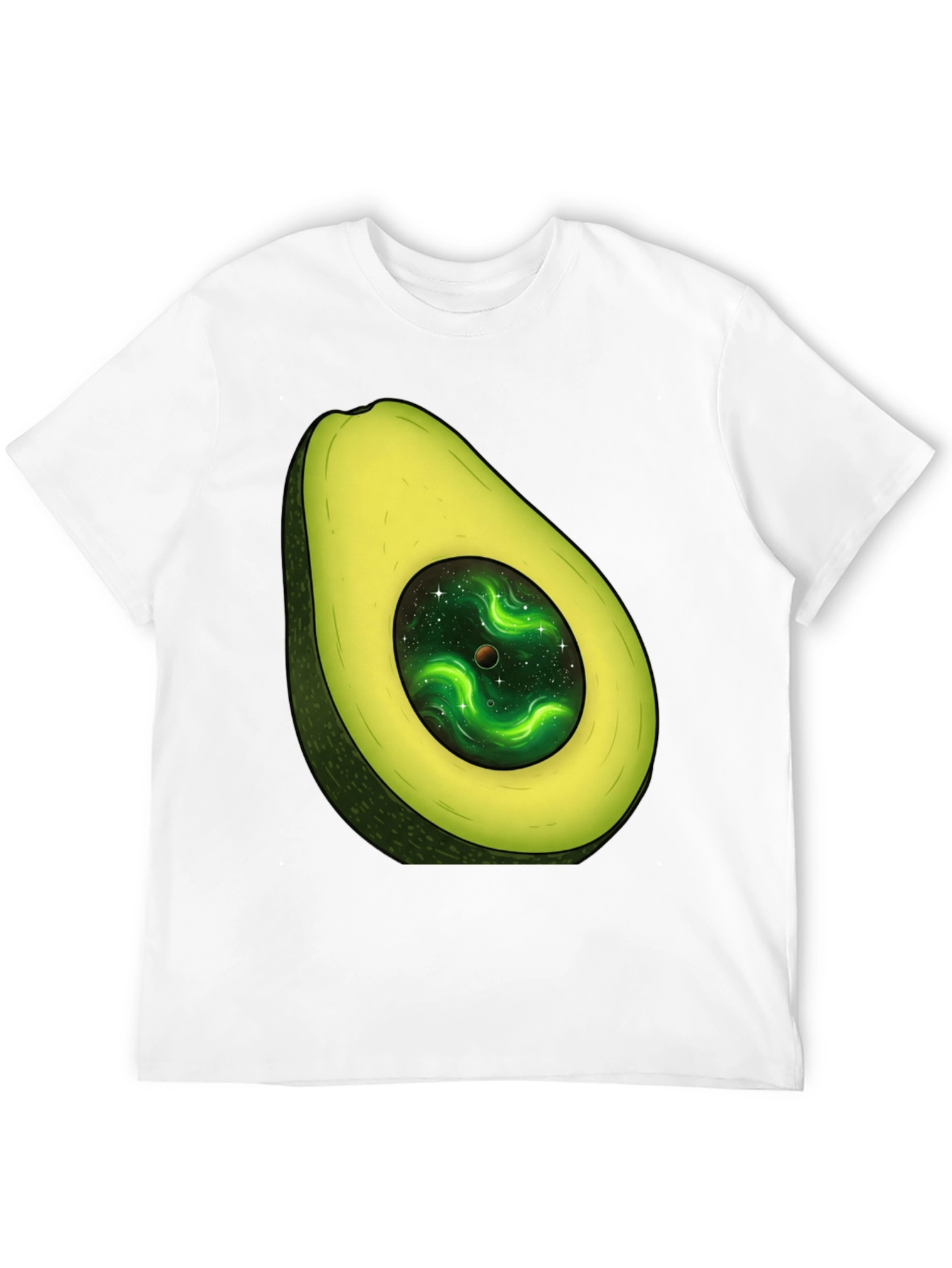 Avocado Galaxy T-Shirt - Stylish Unisex Graphic Tee