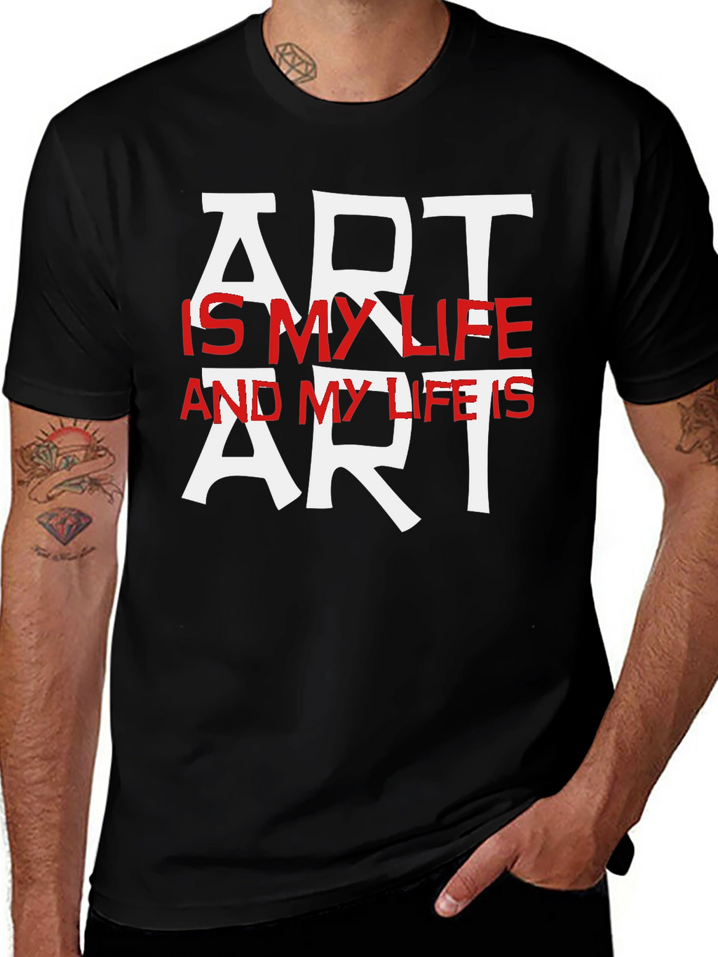 Art is My Life Graphic Tee