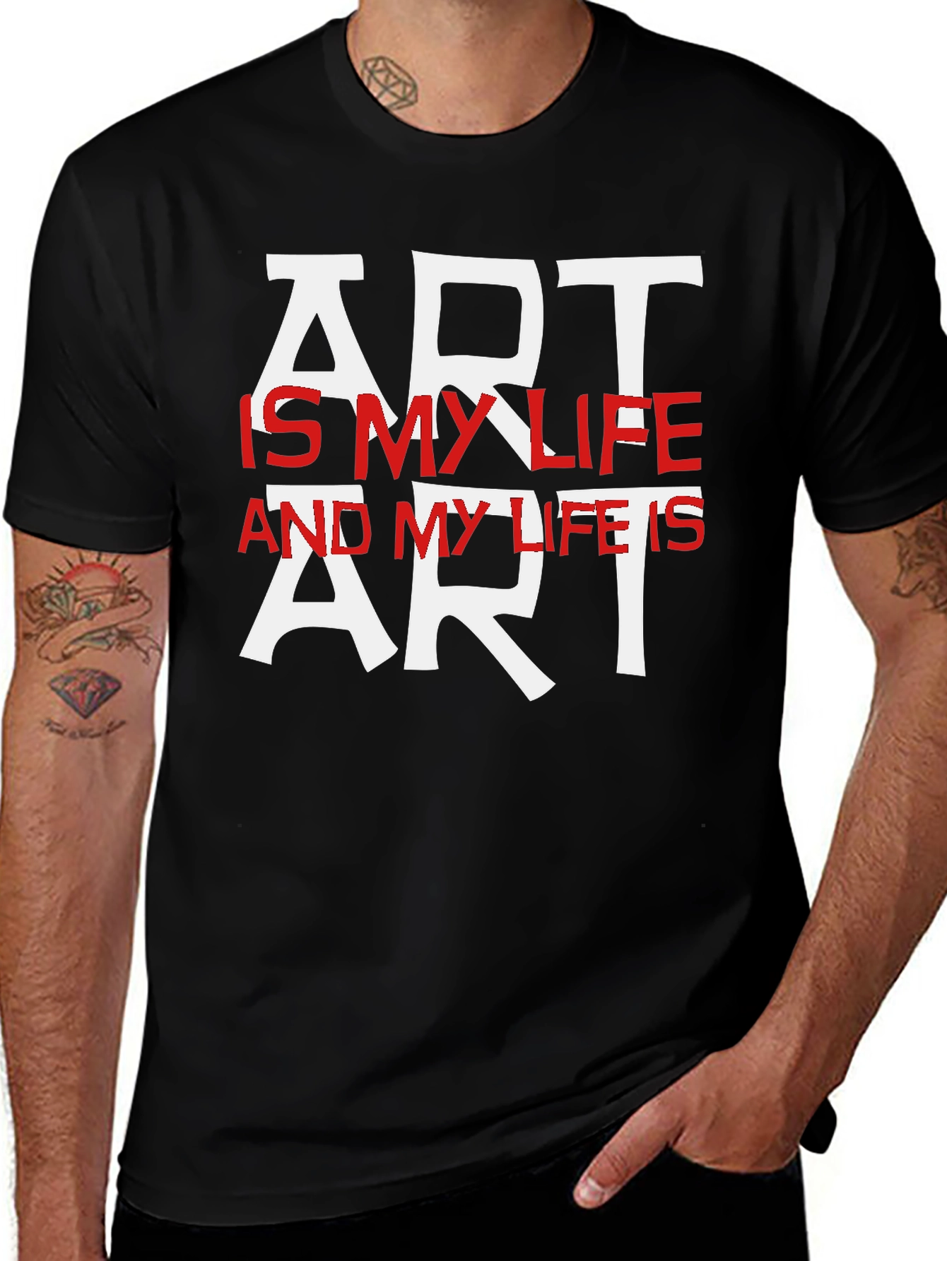 Art is My Life Graphic Tee