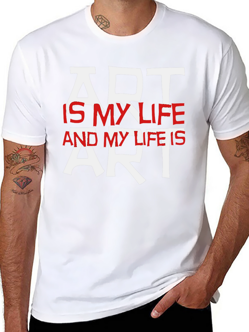 Art is My Life Graphic Tee
