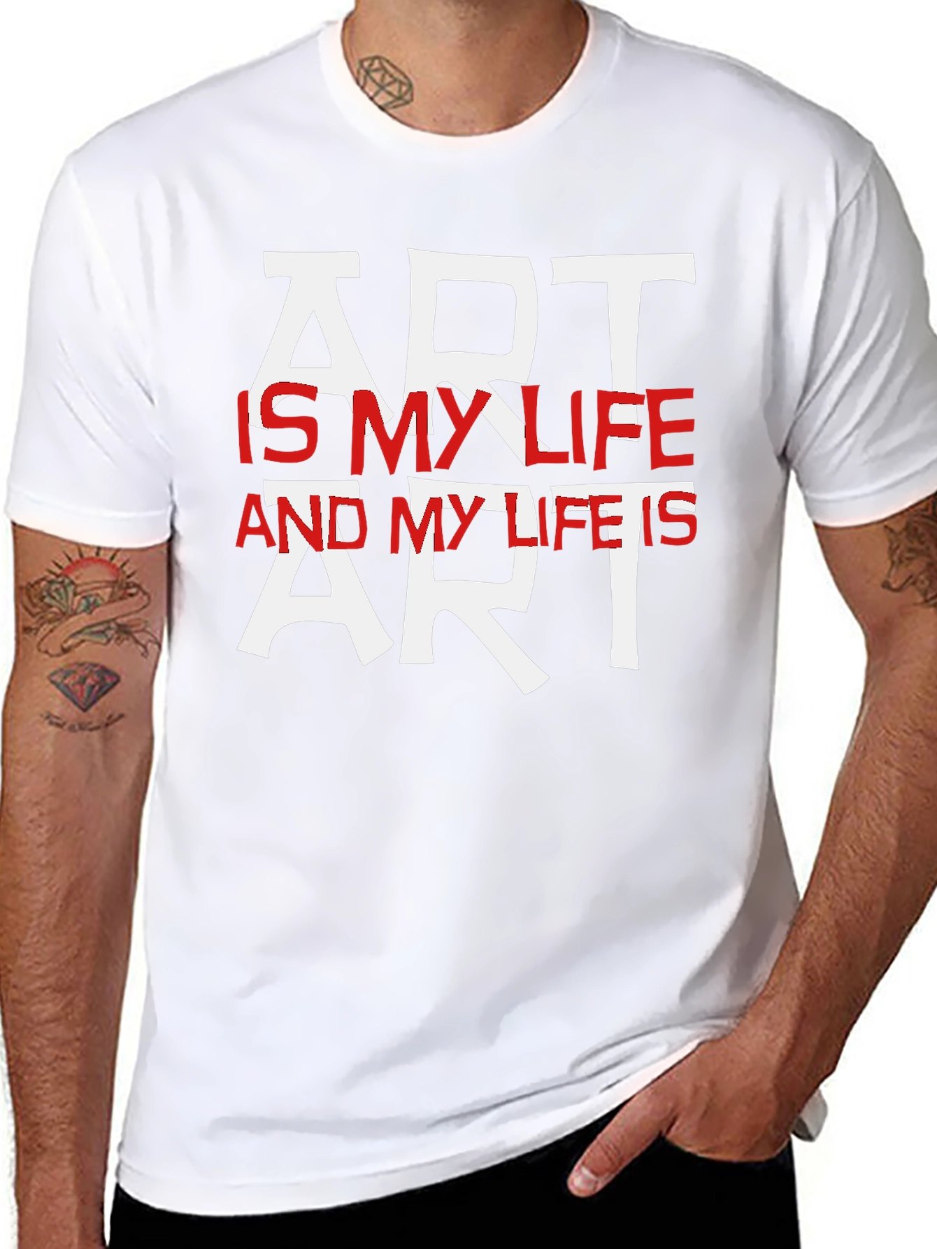 Art is My Life Graphic Tee