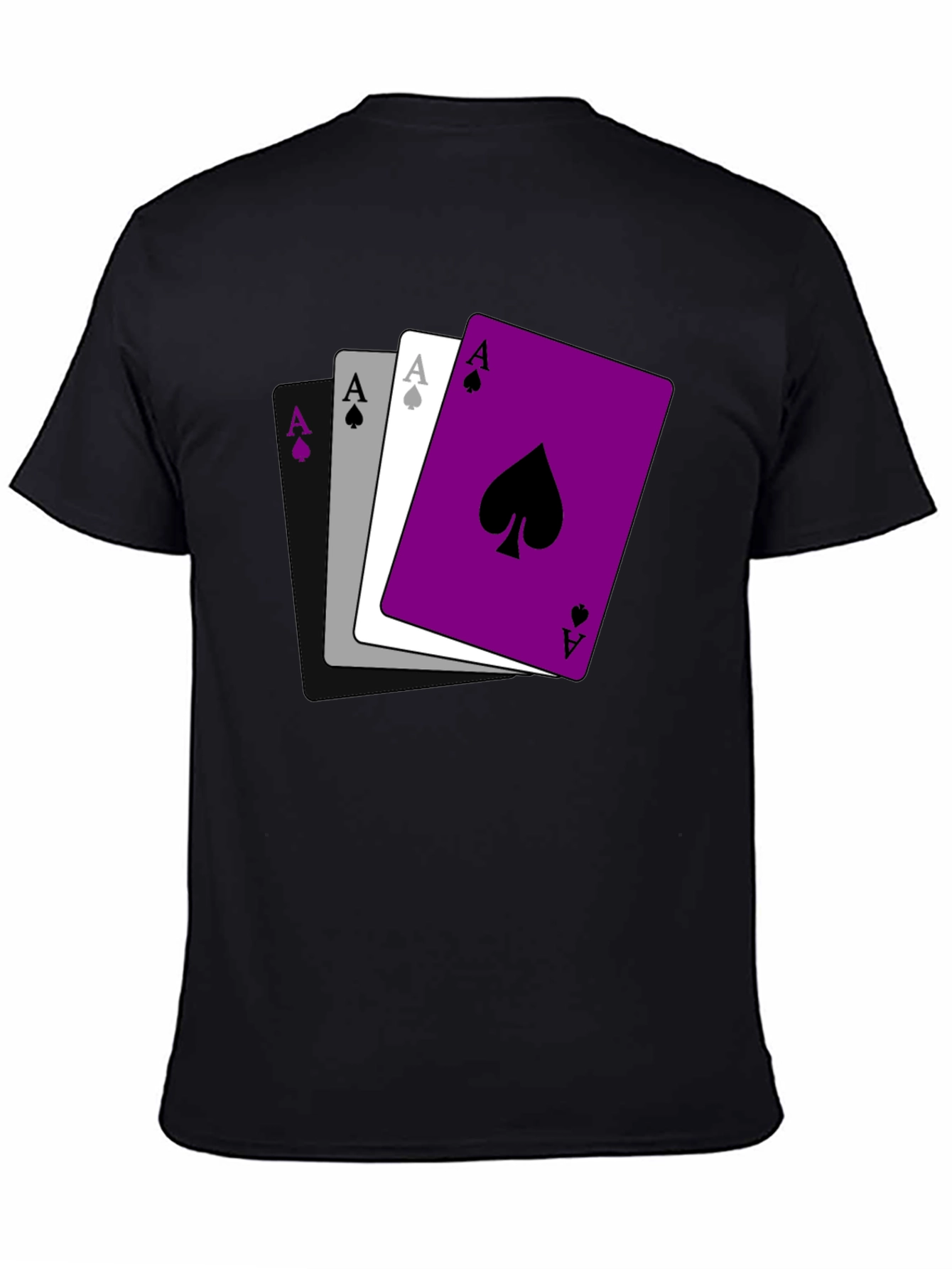 Asexual Pride Ace Cards T-Shirt