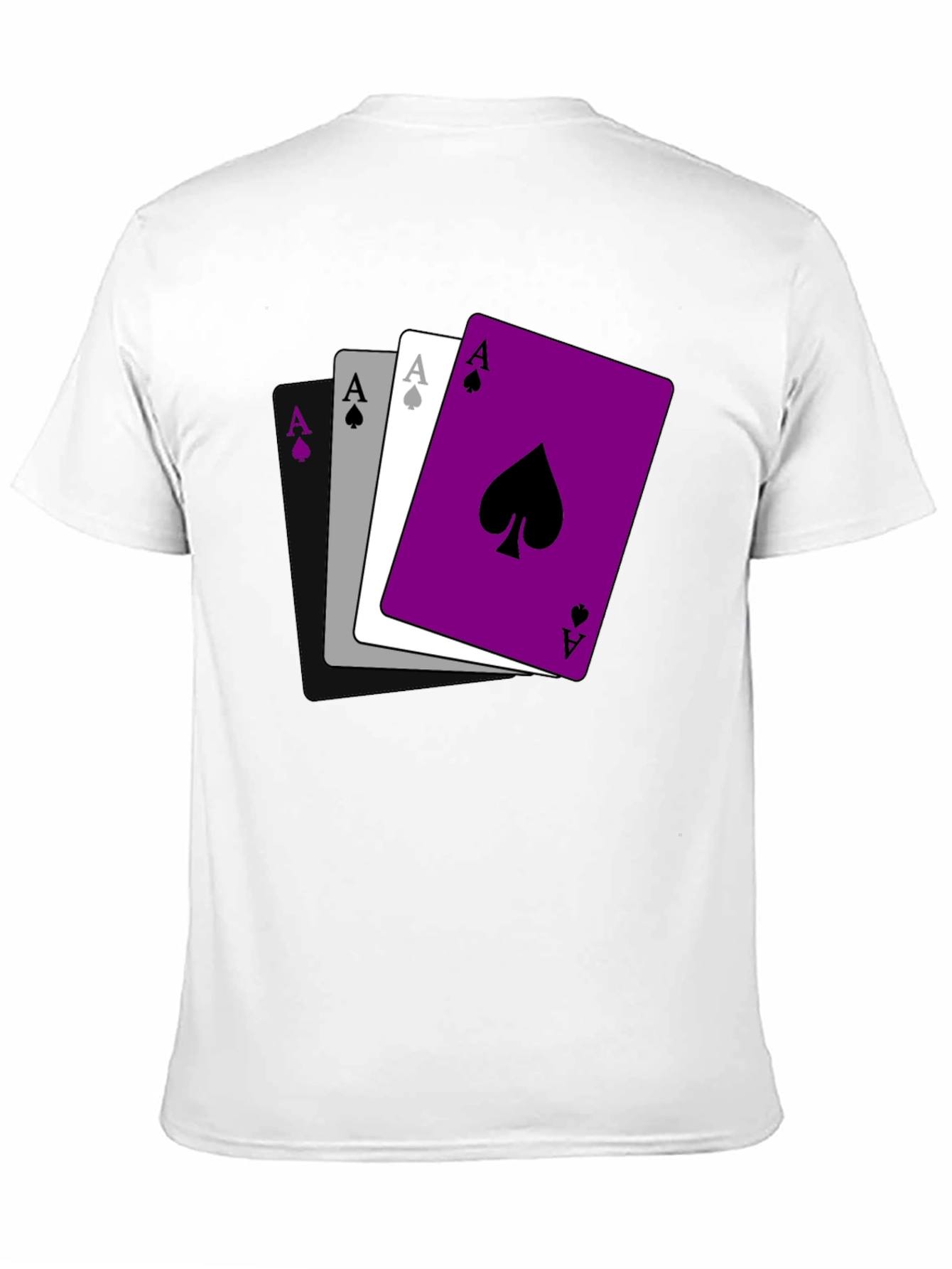 Asexual Pride Ace Cards T-Shirt