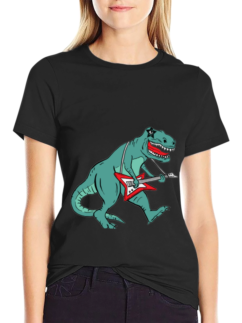 Dinosaur Guitar T-Shirt