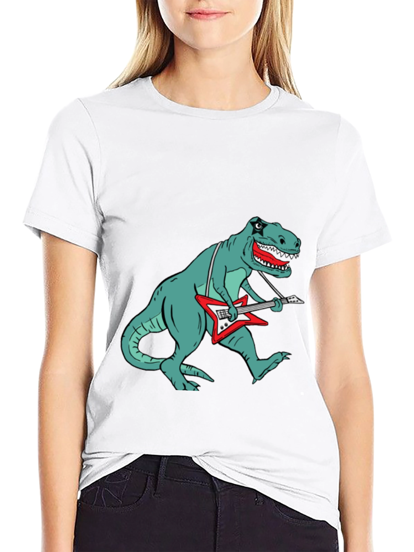 Dinosaur Guitar T-Shirt