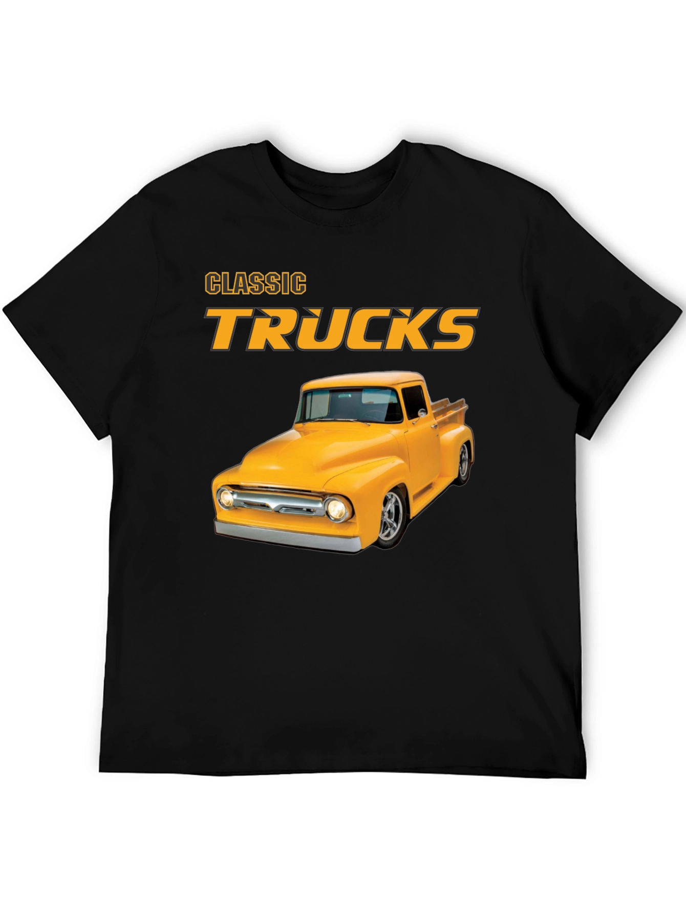 Classic Trucks Graphic T-Shirt - Vintage Car Design