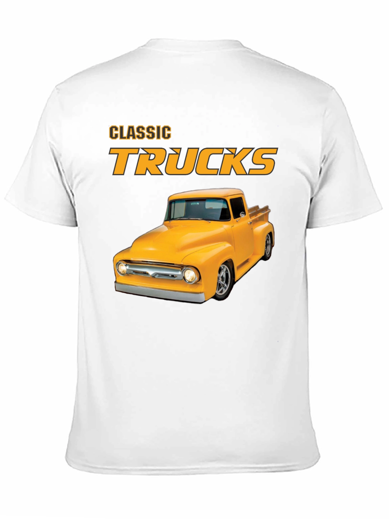 Classic Trucks Graphic T-Shirt - Vintage Car Design