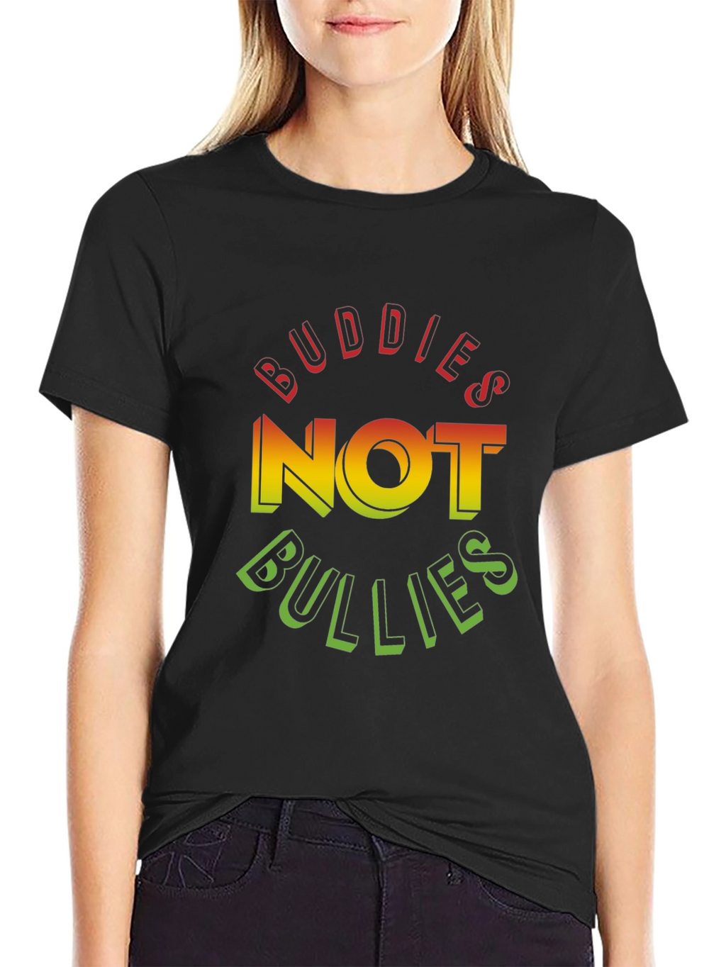 Buddies Not Bullies Graphic Tee