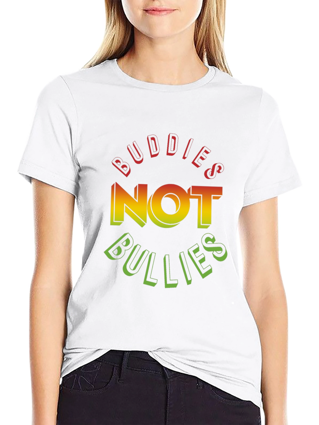 Buddies Not Bullies Graphic Tee