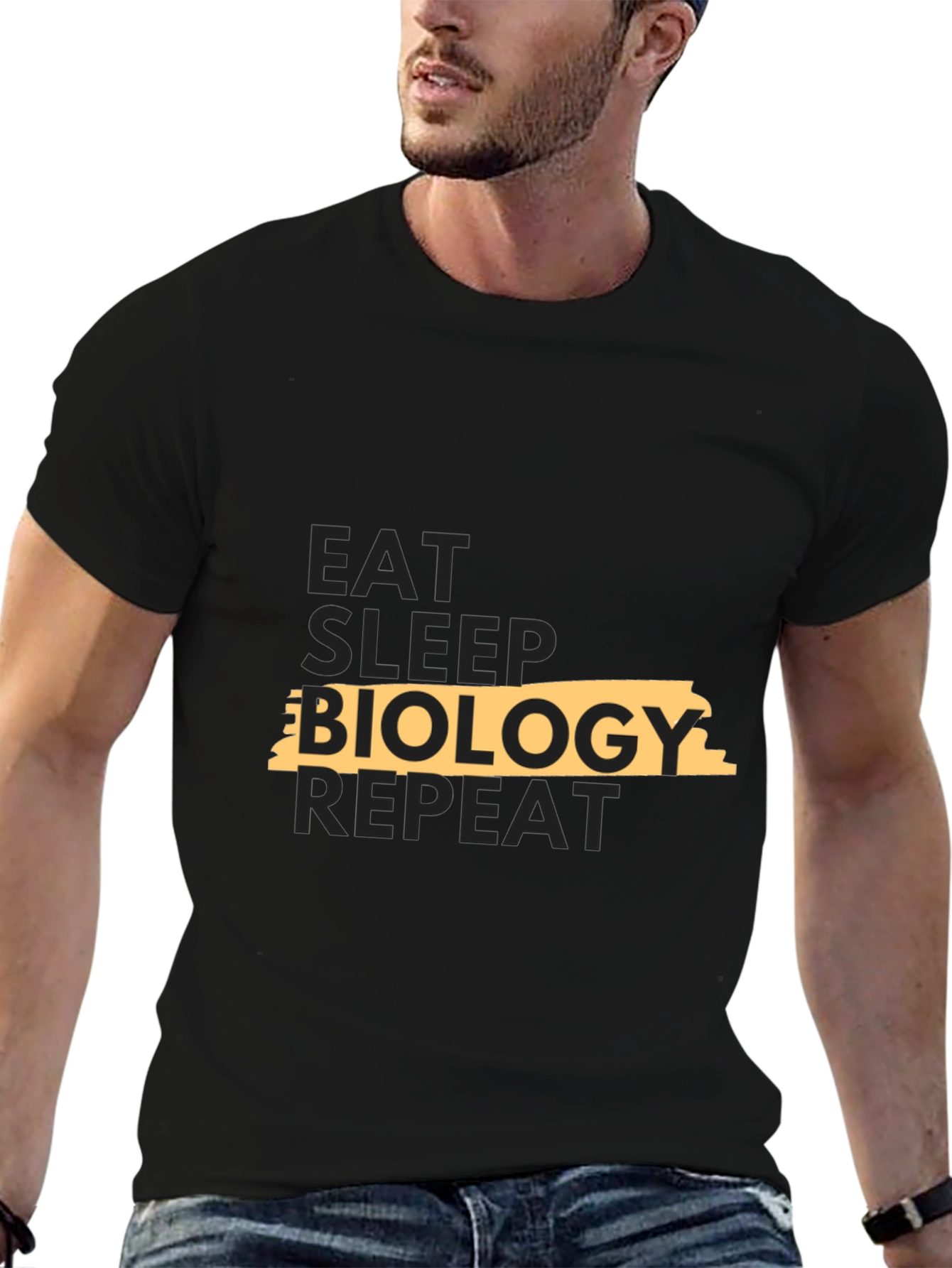 Eat Sleep Biology Repeat T-Shirt
