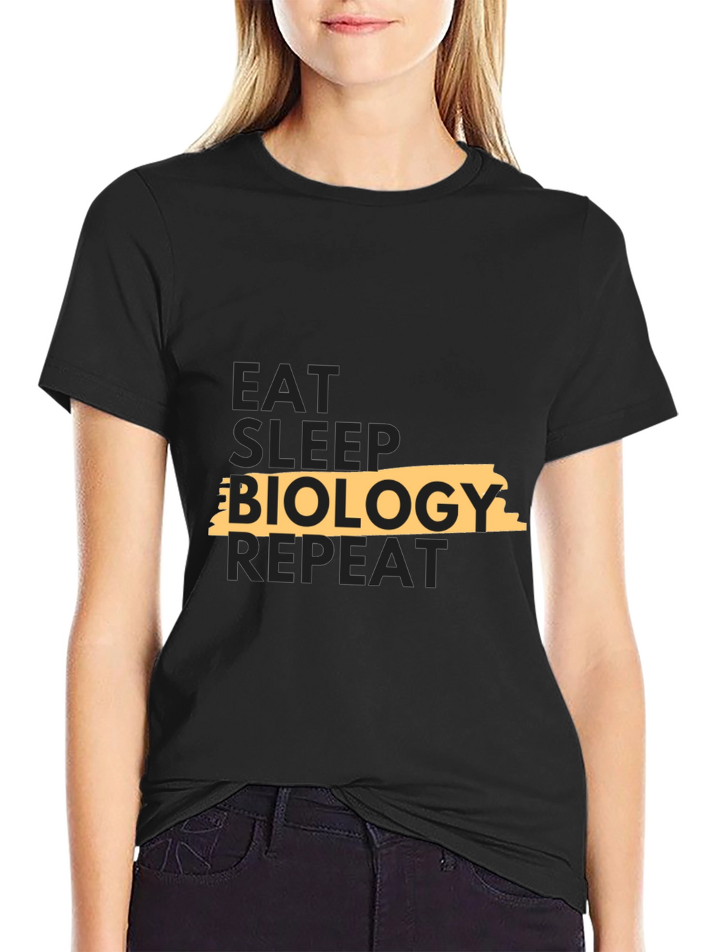 Eat Sleep Biology Repeat T-Shirt