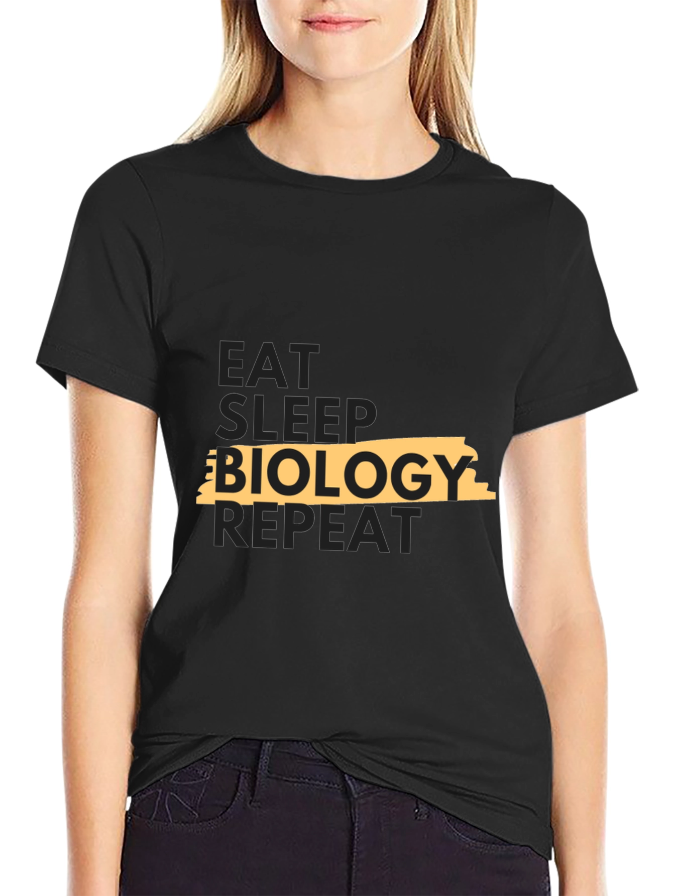 Eat Sleep Biology Repeat T-Shirt