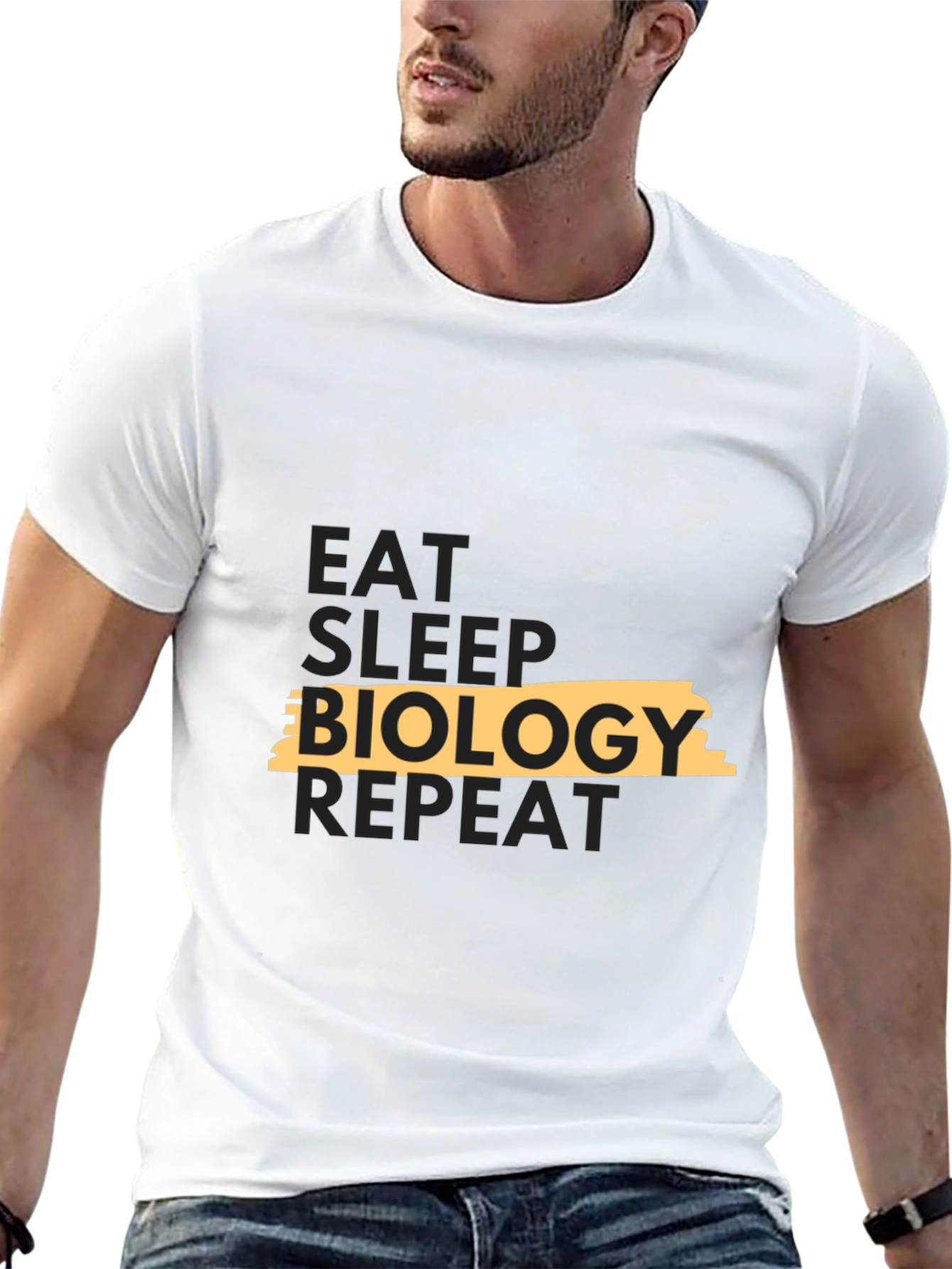 Eat Sleep Biology Repeat T-Shirt