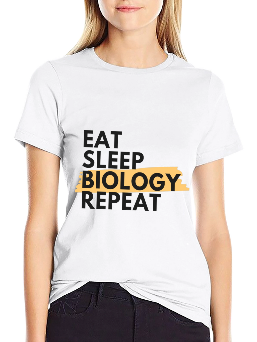 Eat Sleep Biology Repeat T-Shirt