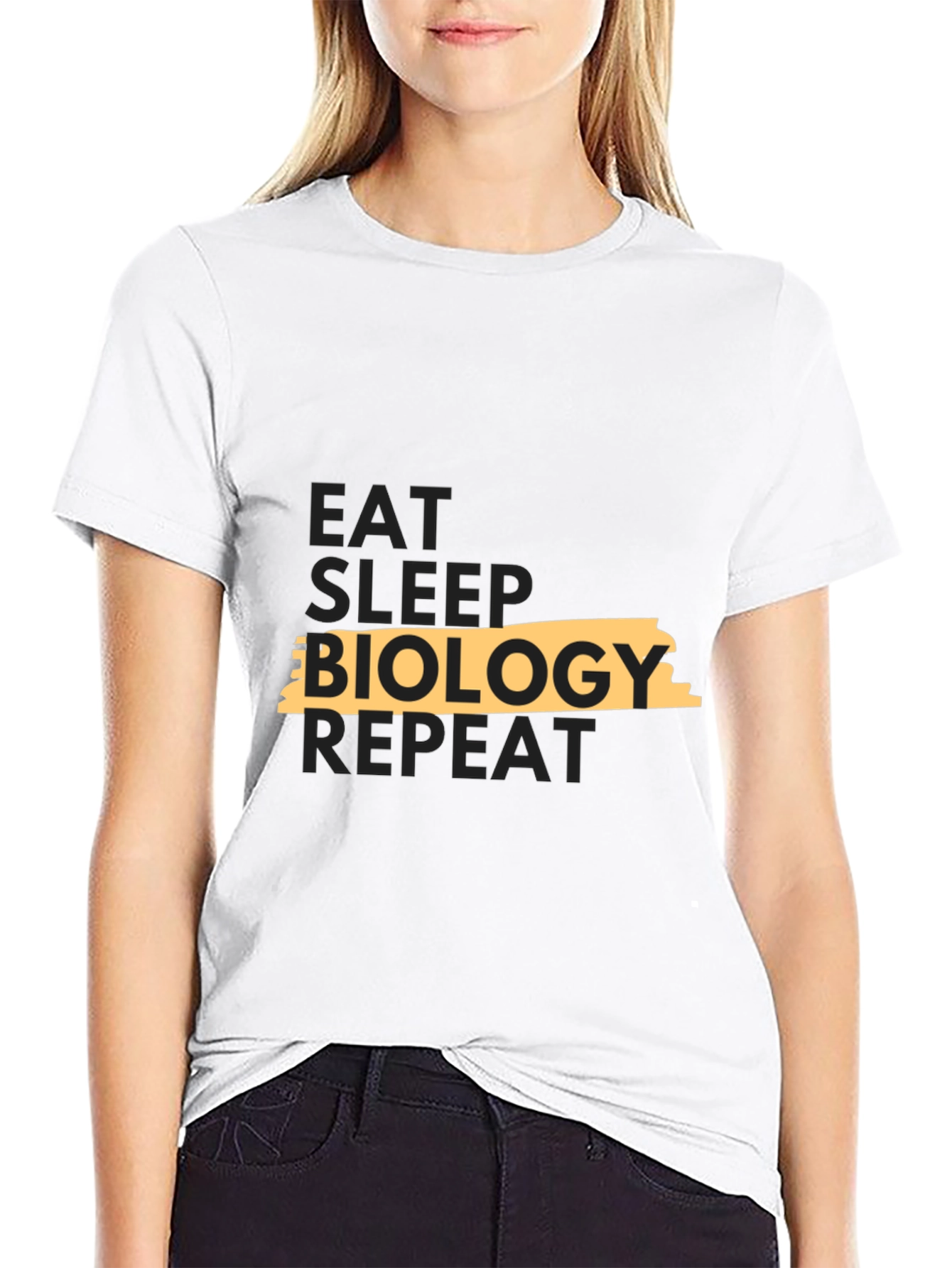 Eat Sleep Biology Repeat T-Shirt