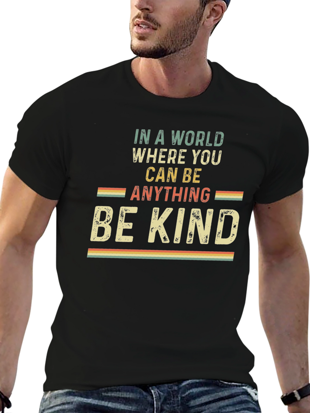 Be Kind Retro Graphic T-Shirt