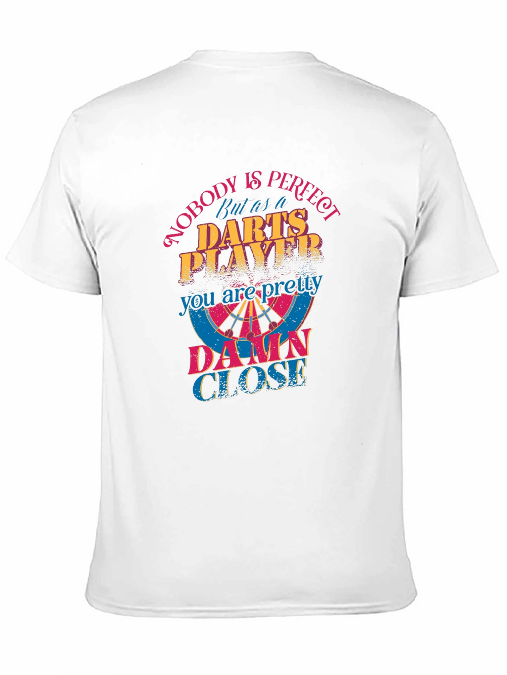 Darts Player Novelty Graphic Tee