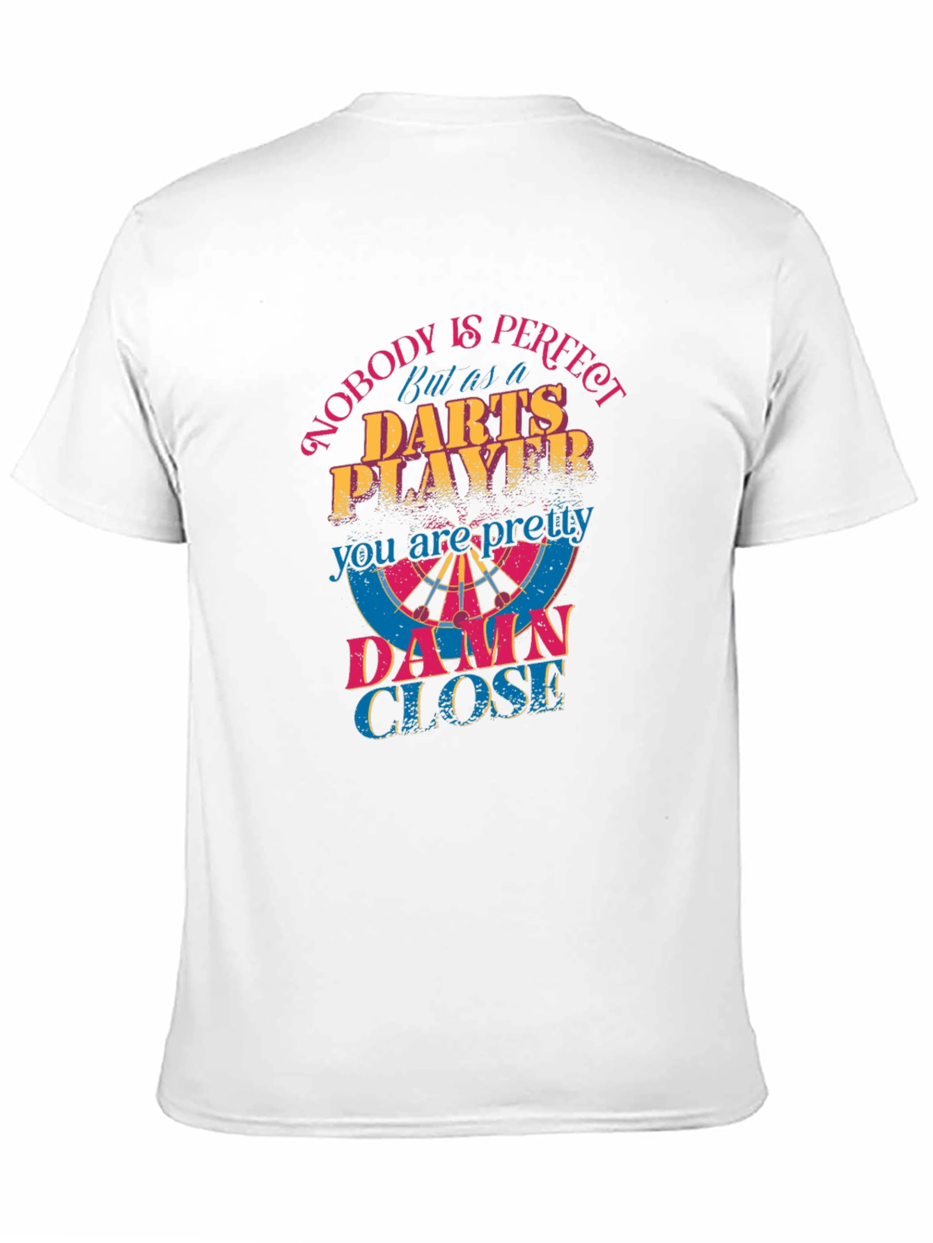 Darts Player Novelty Graphic Tee