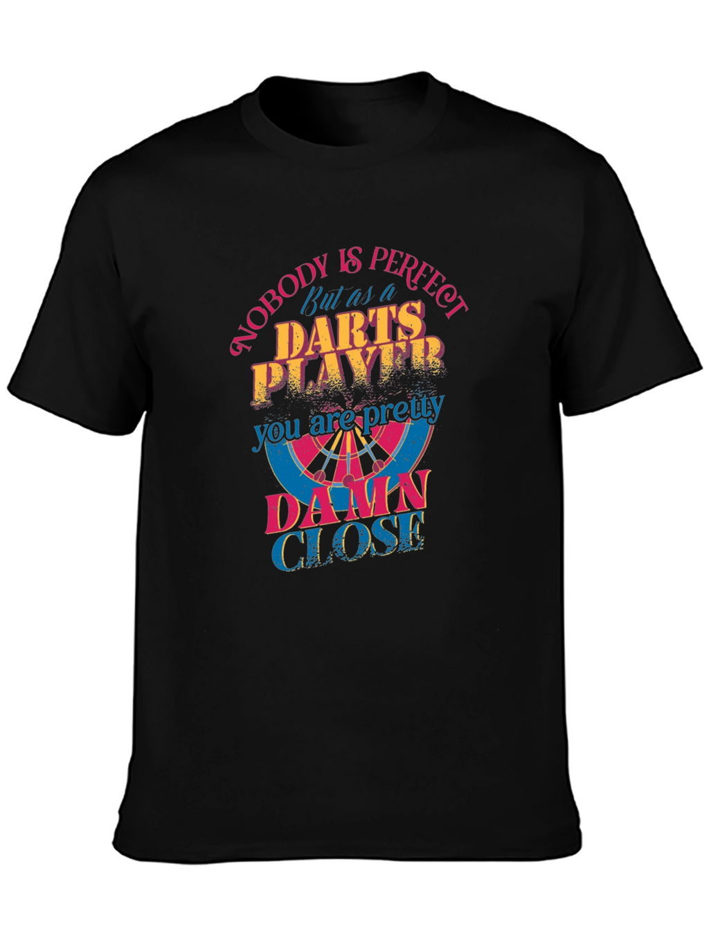 Darts Player Novelty Graphic Tee