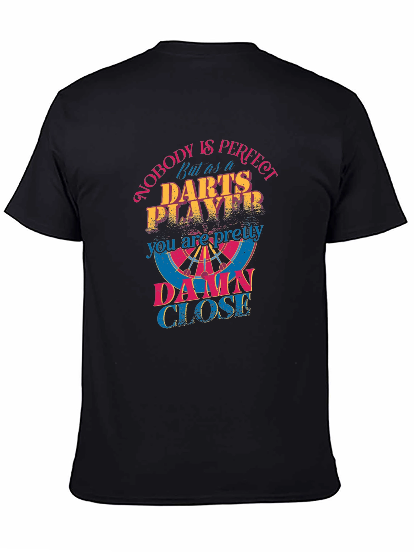 Darts Player Novelty Graphic Tee