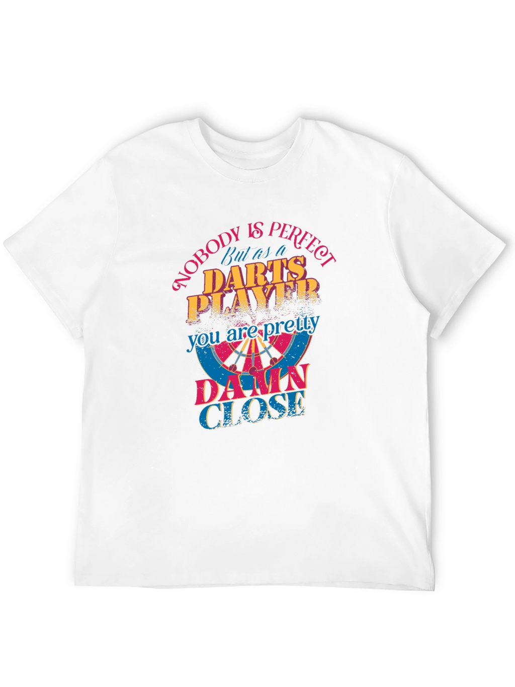 Darts Player Novelty Graphic Tee