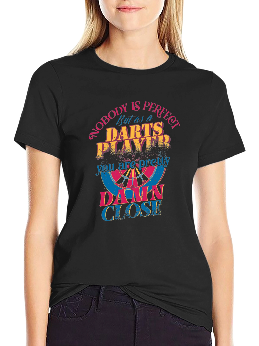 Darts Player Novelty Graphic Tee