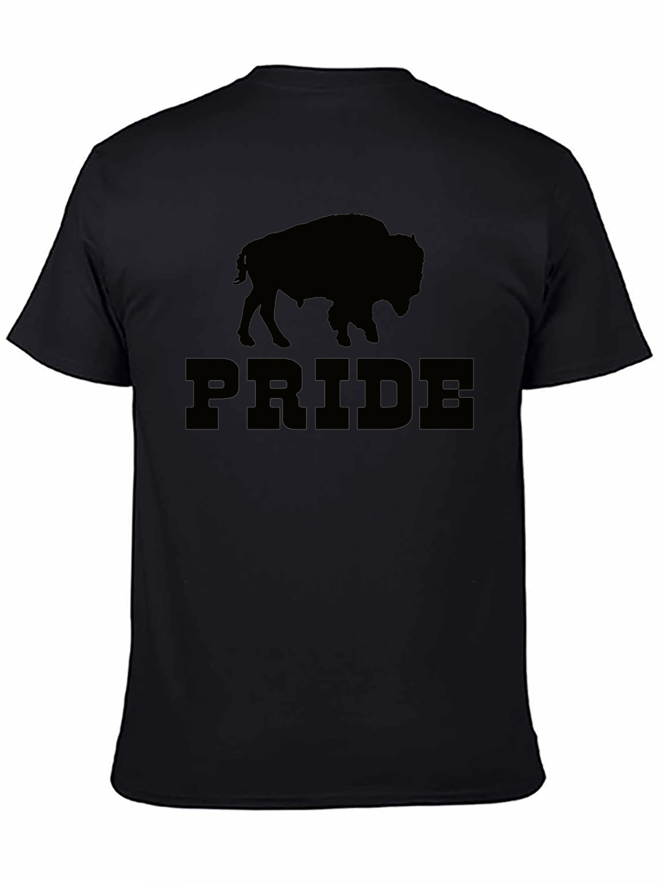 Bison Pride Graphic Tee - Classic Black T-Shirt