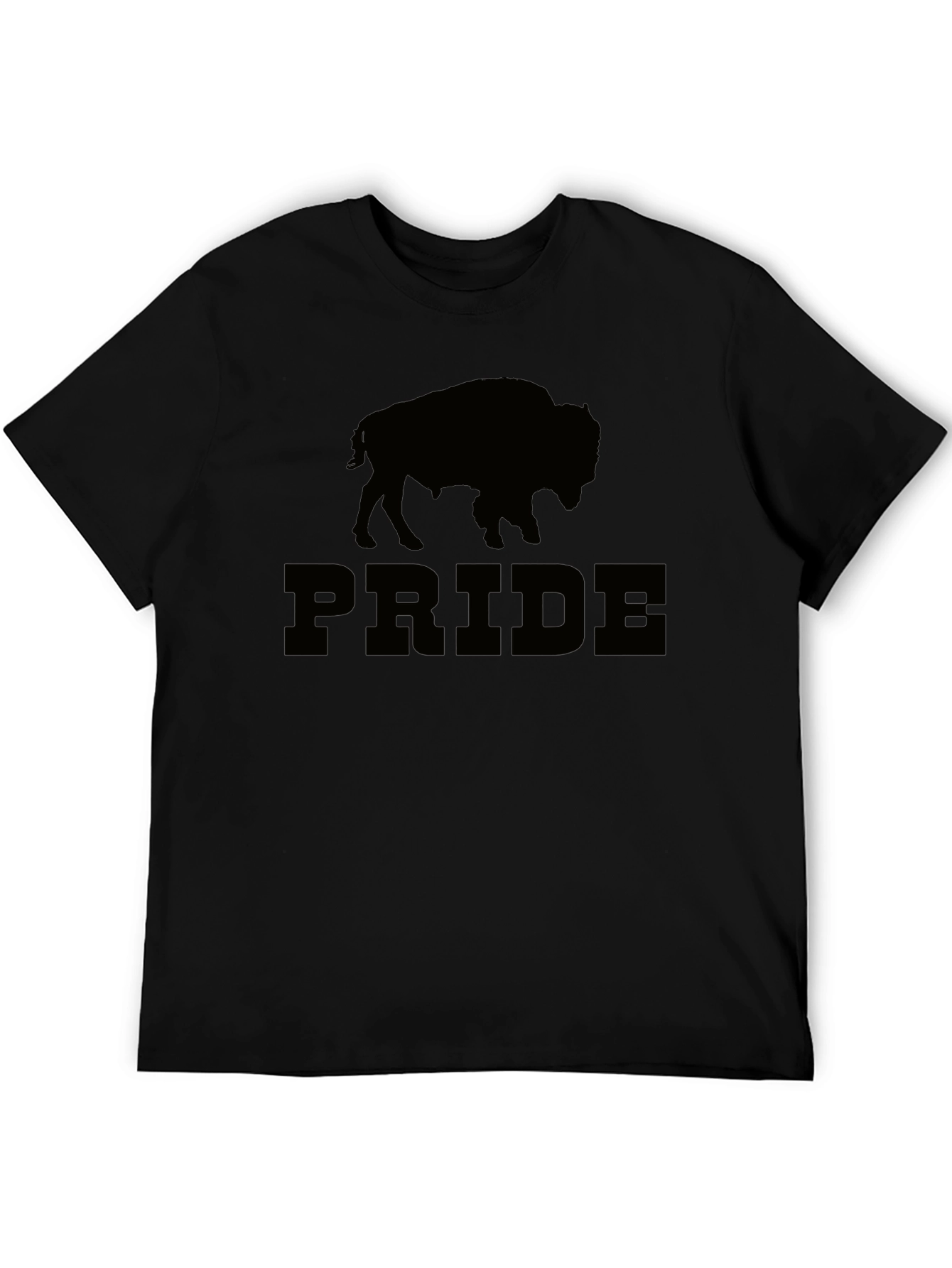 Bison Pride Graphic Tee - Classic Black T-Shirt