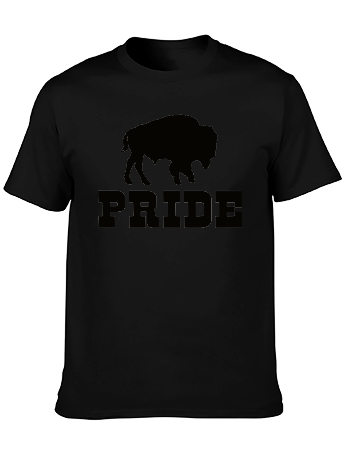 Bison Pride Graphic Tee - Classic Black T-Shirt