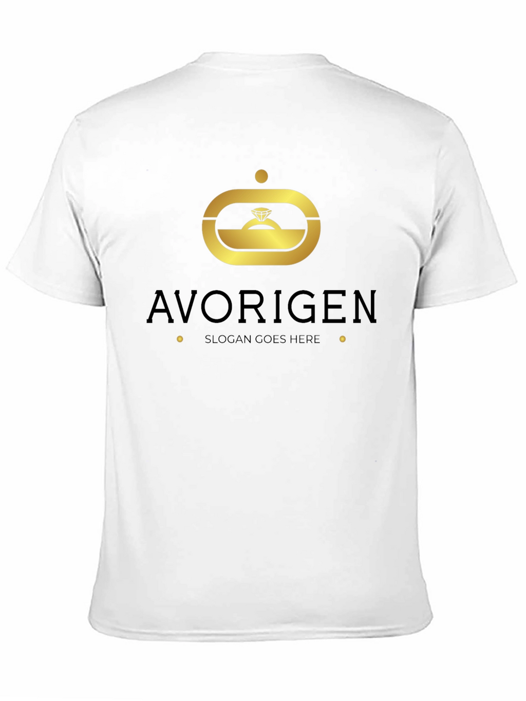 Avorigen Black Graphic T-Shirt