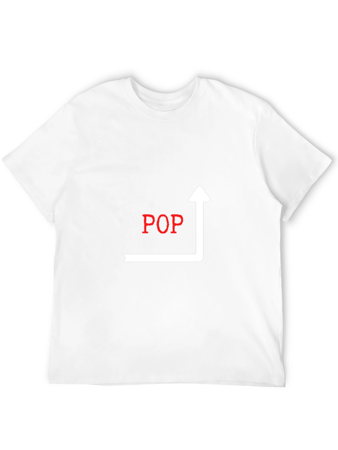 Trendy Pop Art Graphic Tee - Black Cotton Blend