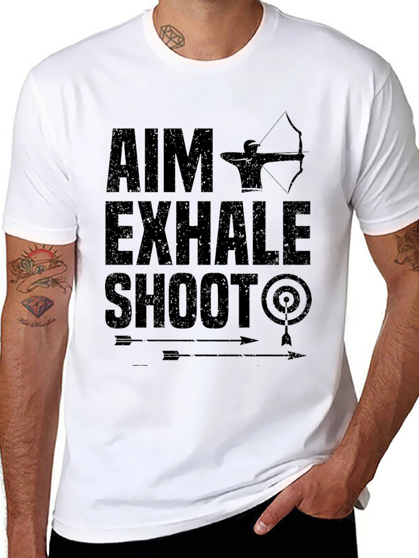 Aim Exhale Shoot Archery T-Shirt
