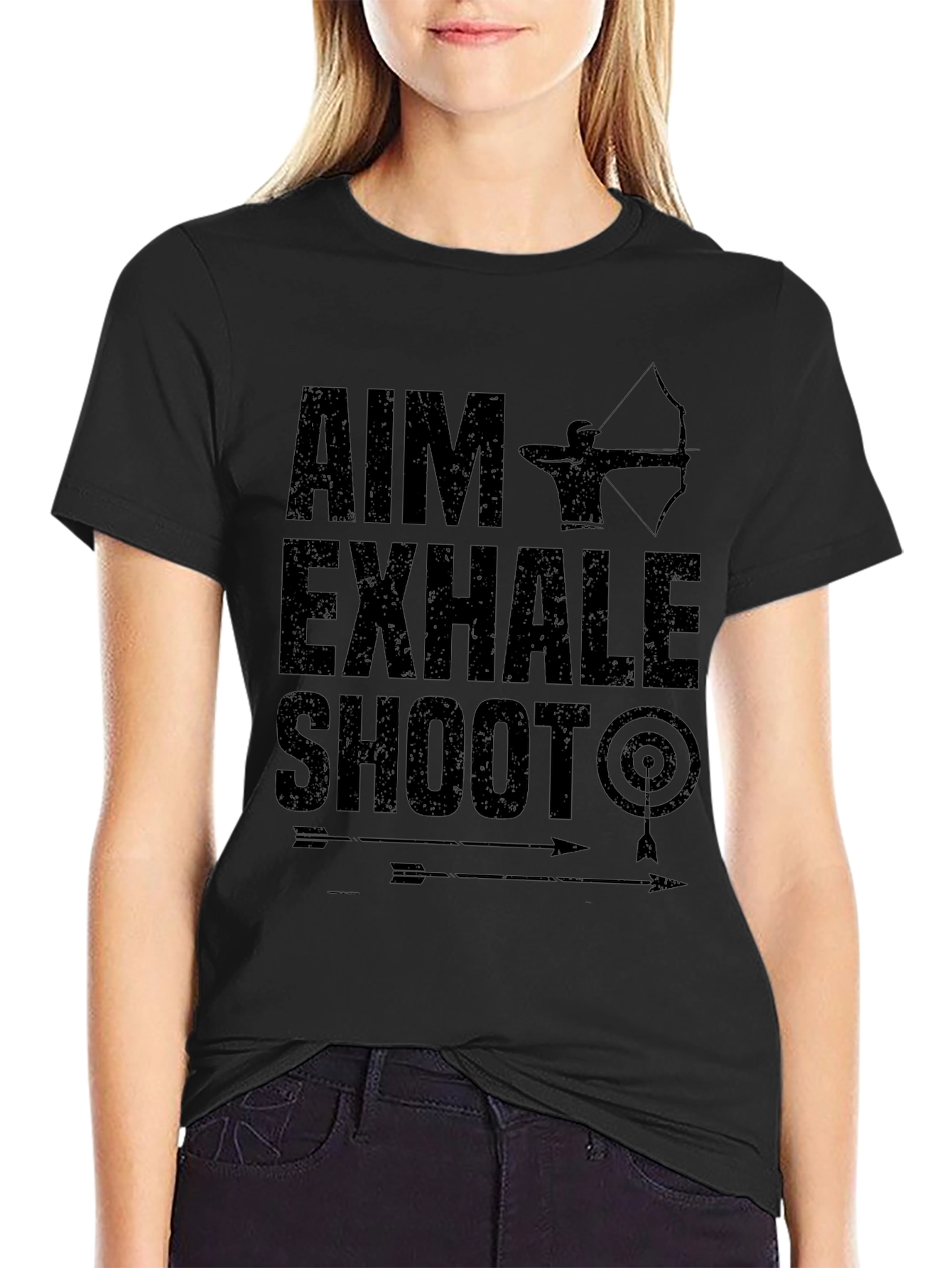 Aim Exhale Shoot Archery T-Shirt