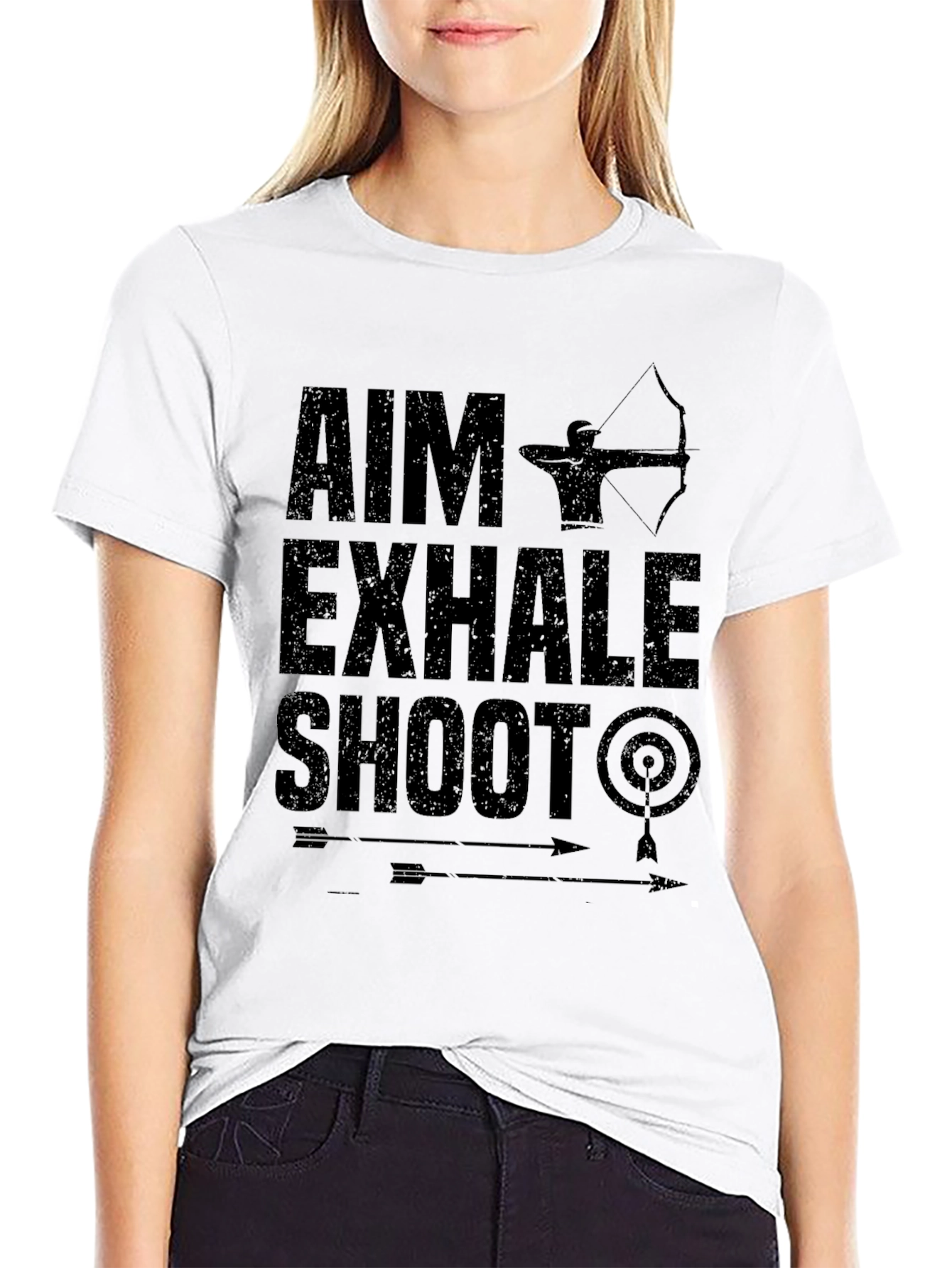 Aim Exhale Shoot Archery T-Shirt