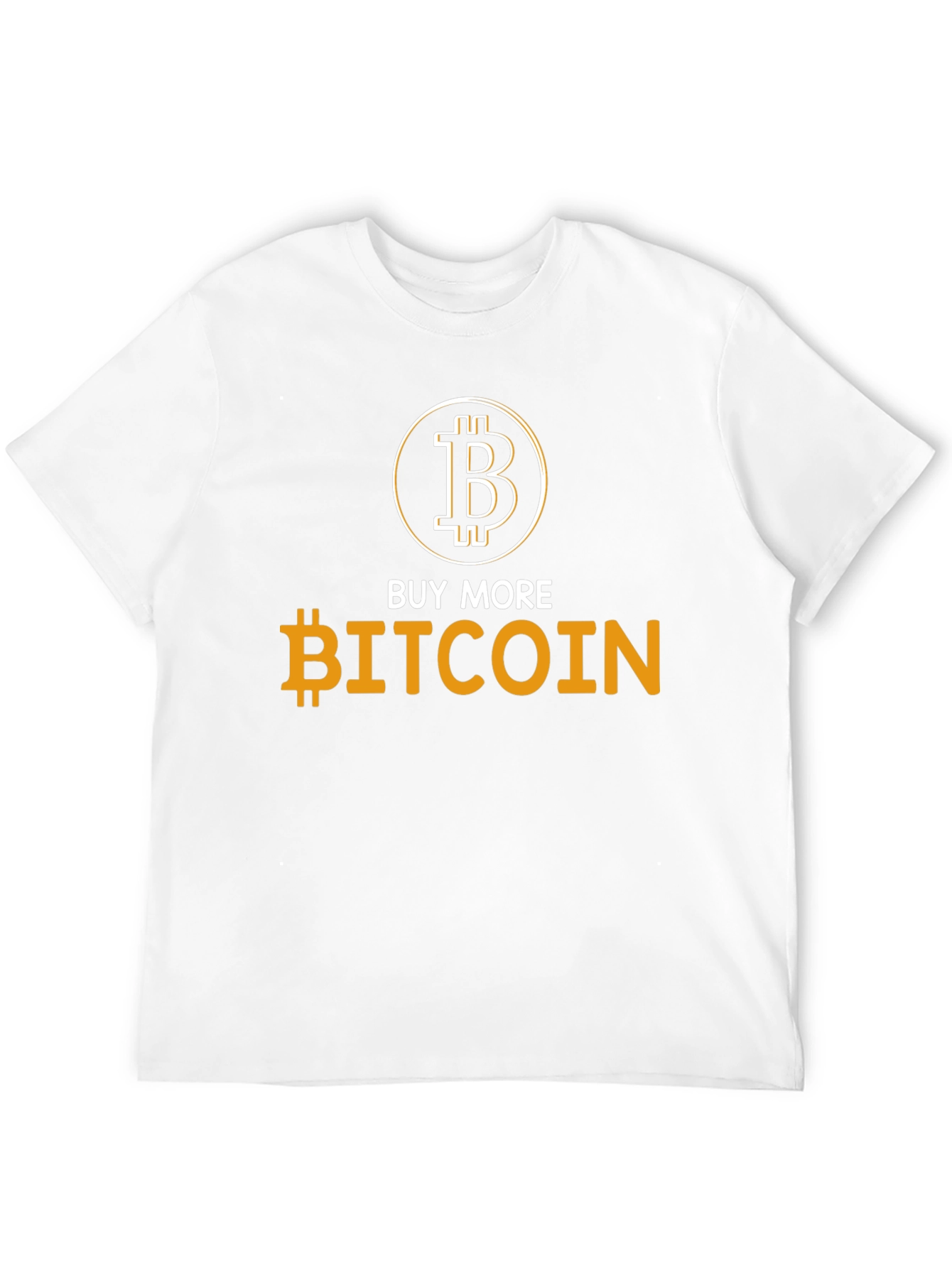 Buy More Bitcoin Black T-Shirt Crypto Currency Tee