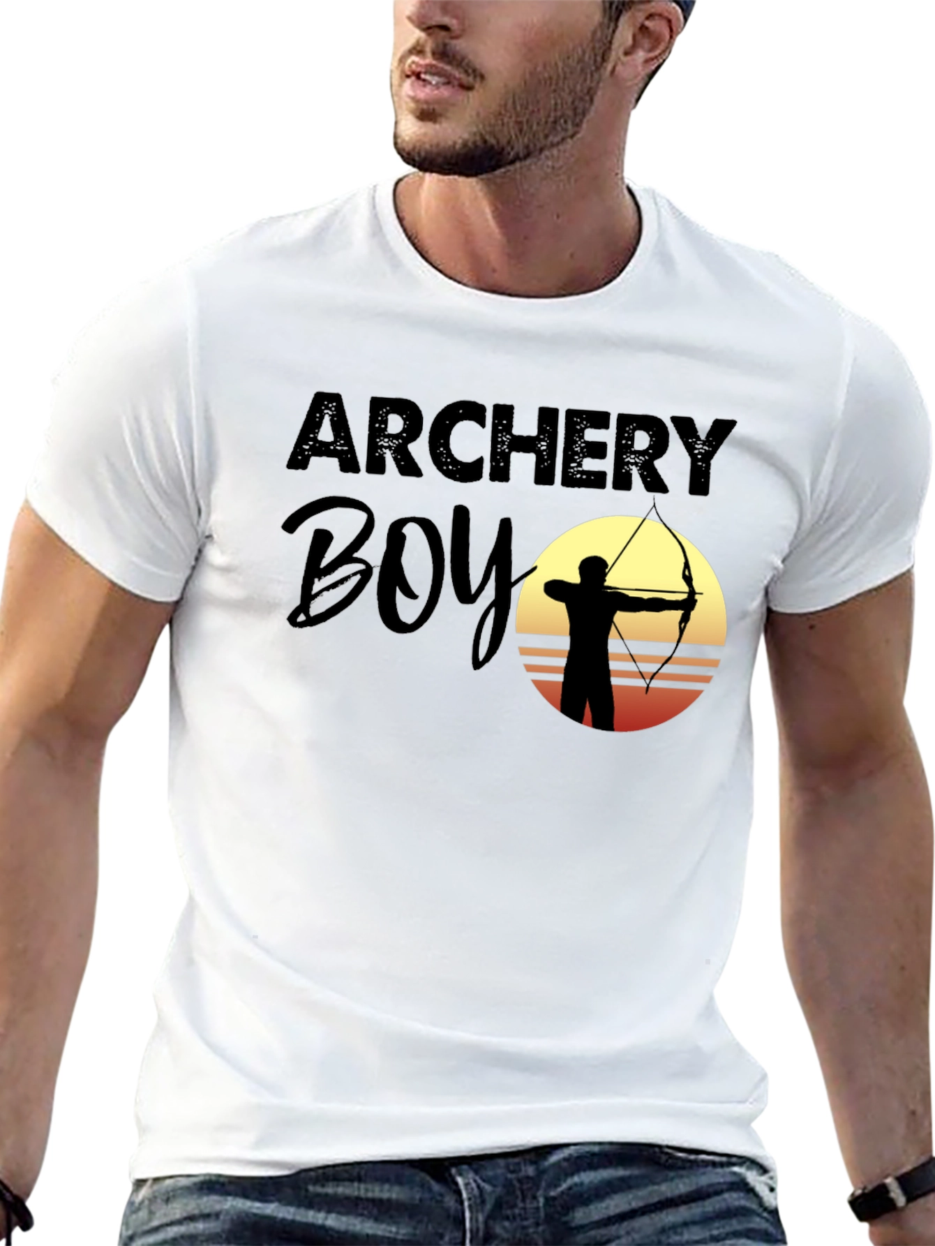 Archery Boy T-Shirt - Stylish Graphic Tee