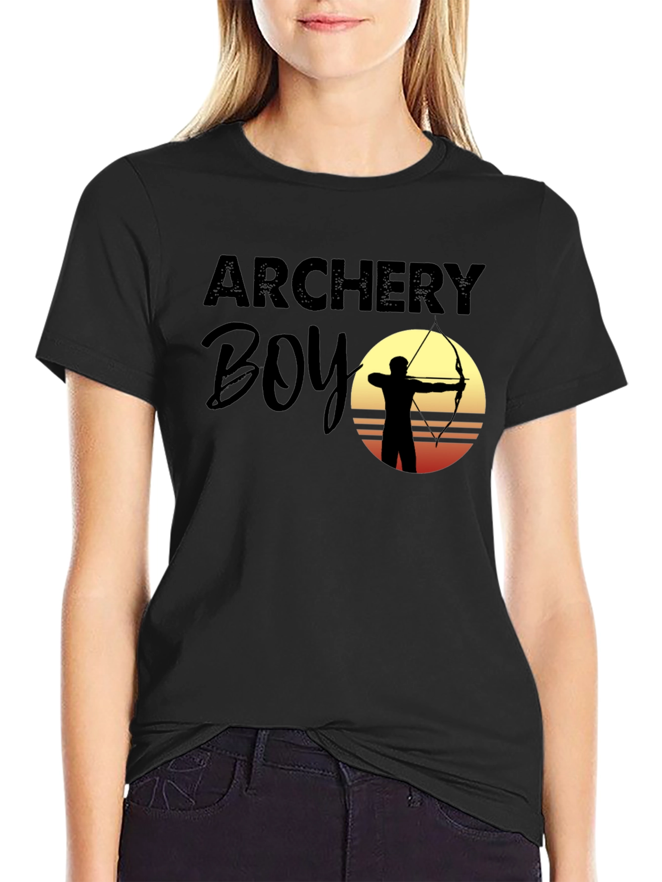 Archery Boy T-Shirt - Stylish Graphic Tee