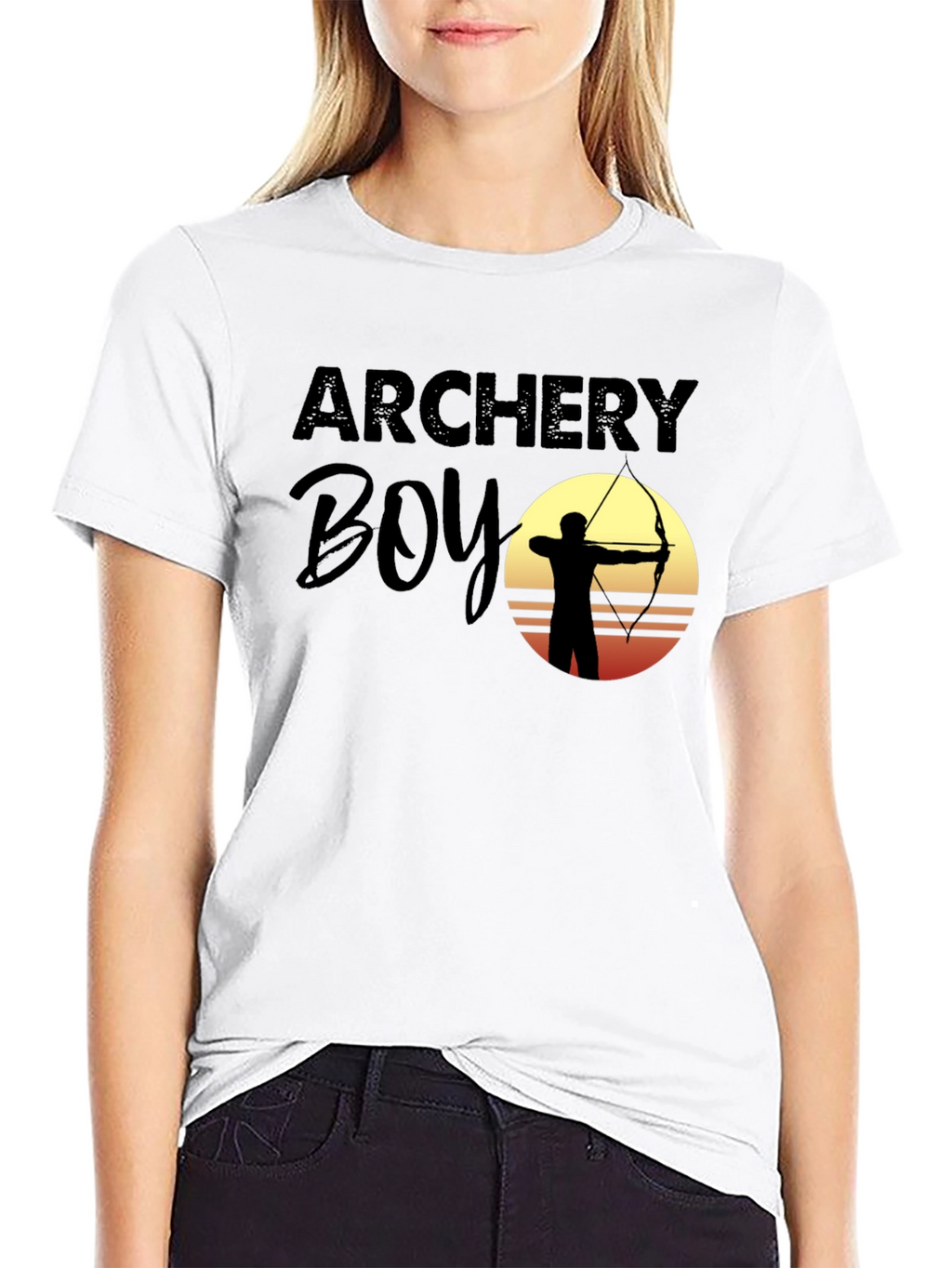 Archery Boy T-Shirt - Stylish Graphic Tee