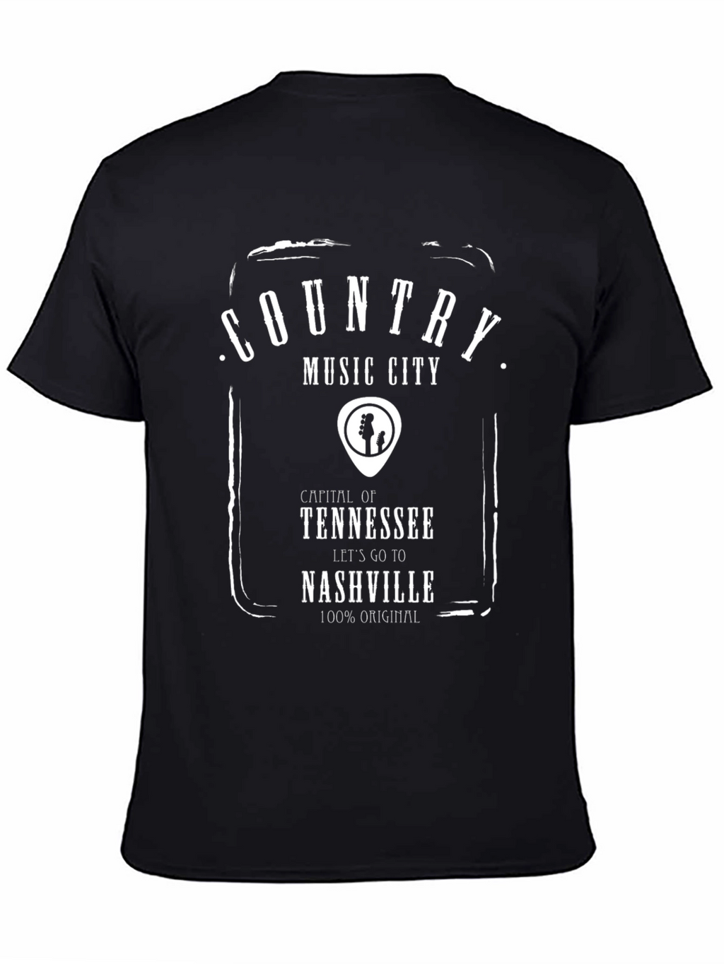 Country Music City Nashville Graphic T-Shirt