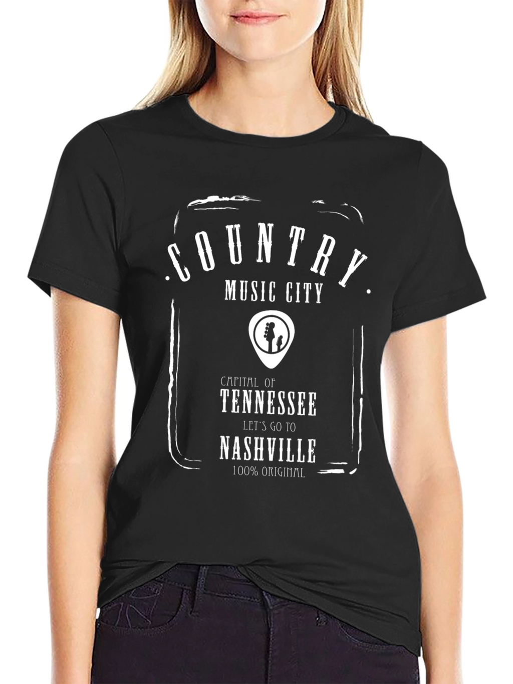 Country Music City Nashville Graphic T-Shirt