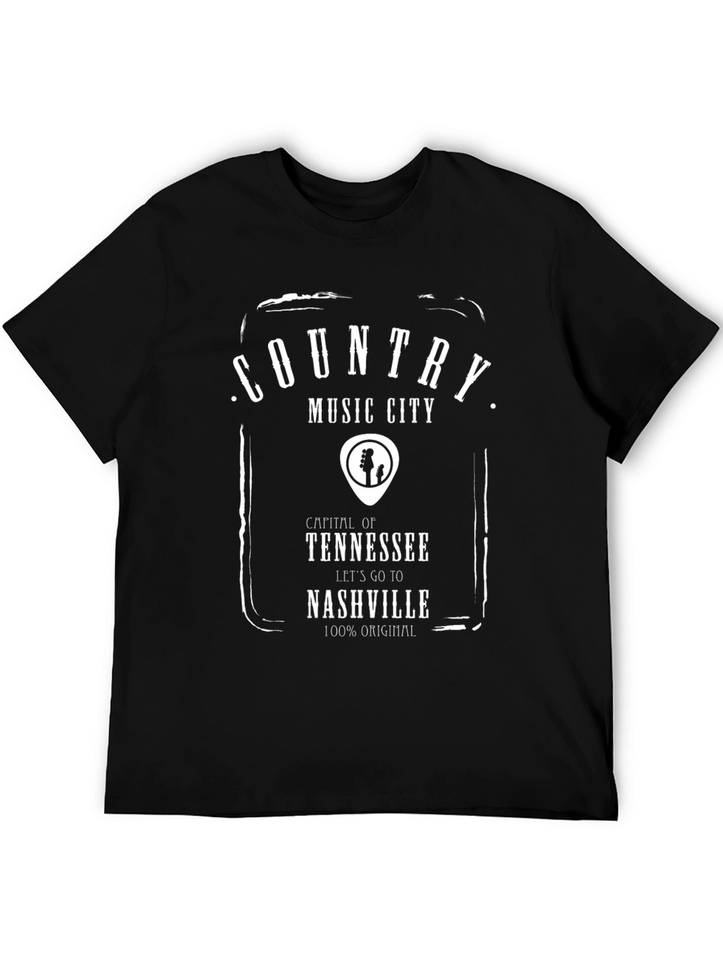 Country Music City Nashville Graphic T-Shirt
