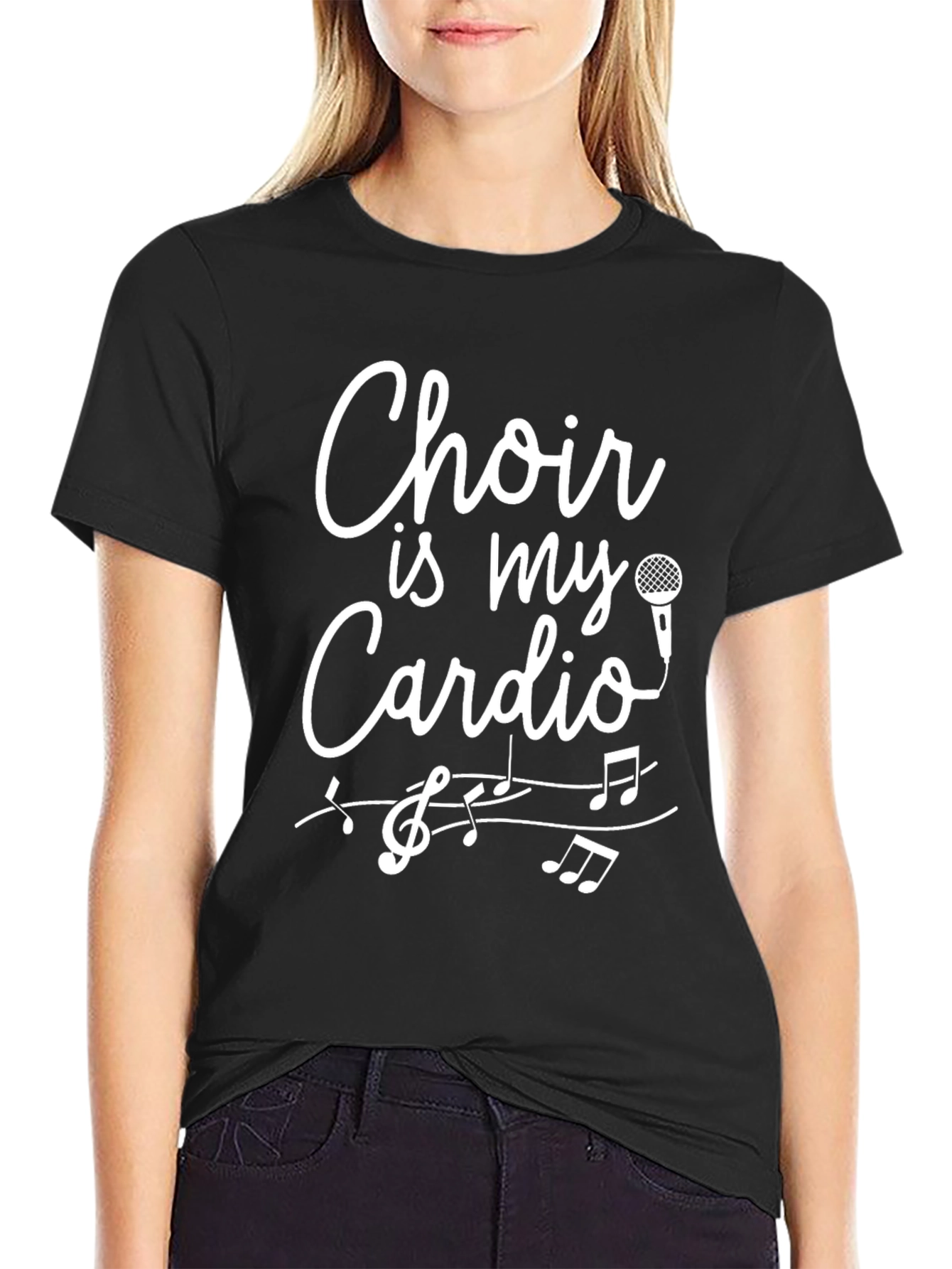 Choir Is My Cardio Graphic Tee