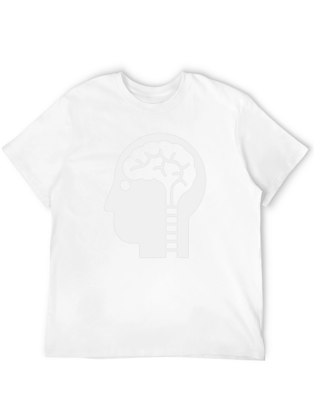 Brainy Head T-Shirt - Black Graphic Tee