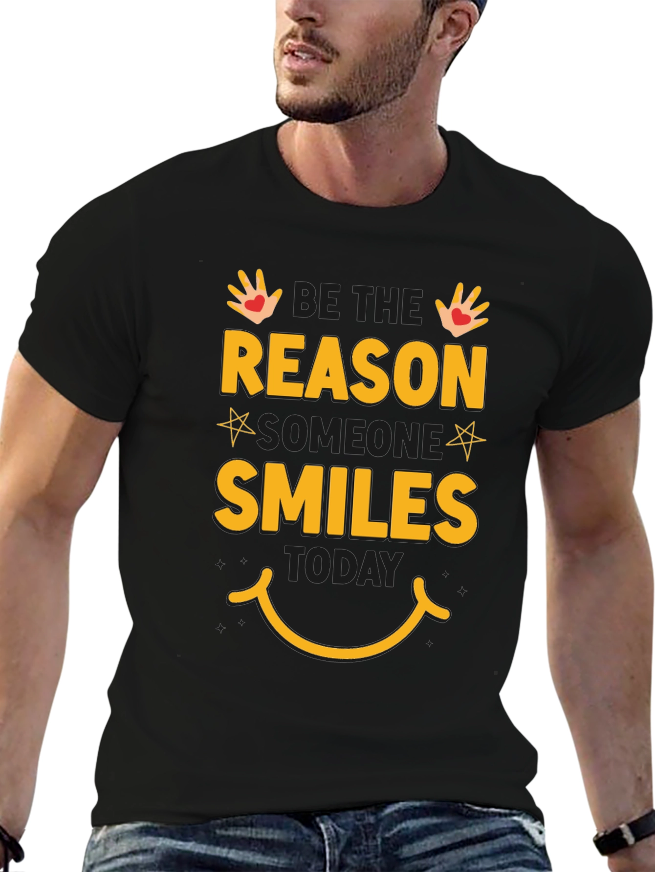 Be the Reason Someone Smiles Today Graphic Tee