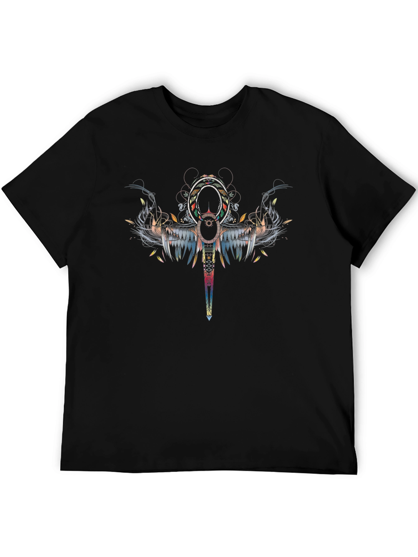 Ankh Graphic Tee - Unique Egyptian Symbol Design