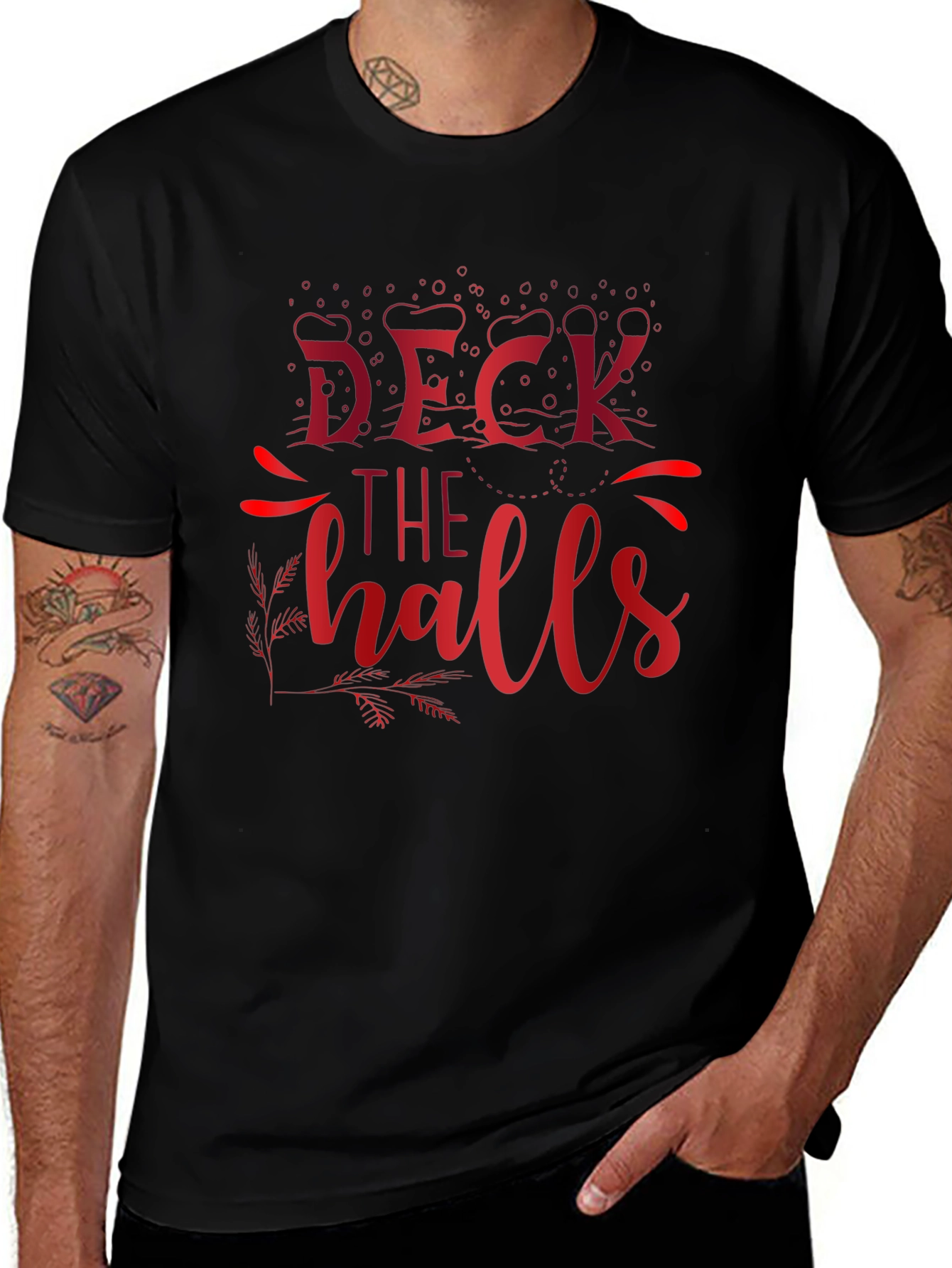 Deck The Halls Christmas T-Shirt